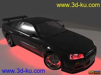 3D打印模型NISSAN  GT-R的图片