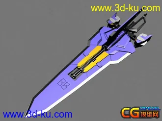 3D打印模型高达里的剑...的图片