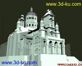 欧系maya 09 建筑模型的图片
