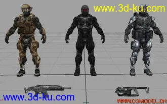 Crysis II 孤岛危机2 资源大合集① 精品模型maya09的图片