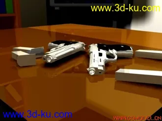 一堆枪械模型，也许你又用得着的的图片