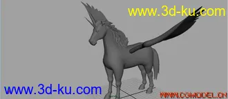 3D打印模型飞马一匹~的图片