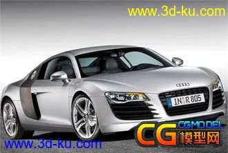 3D打印模型Audi R8的图片
