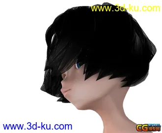 自己做的卡通人头模型的图片