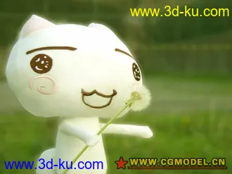 3D打印模型中国功夫女孩的图片