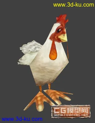 3D打印模型鸡的图片