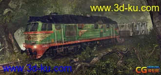 3D打印模型孤岛危机 弹头  火车一关 疯狂大场景的图片