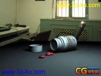 3D打印模型场景的图片