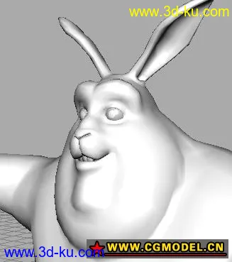 3D打印模型兔子的图片