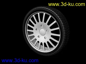 3D打印模型轮胎的图片