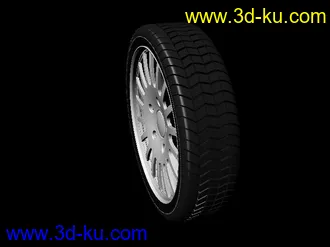 3D打印模型轮胎的图片