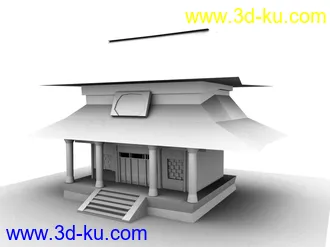 3D打印模型皇宫的房子的图片