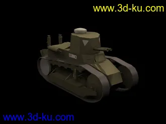 3D打印模型一二战坦克的图片