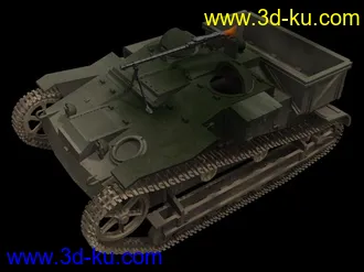 3D打印模型一高模 重型坦克的图片