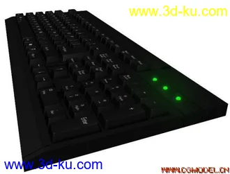 3D打印模型maya2010 键盘精模的图片