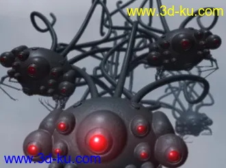 3D打印模型Maya科幻场景的图片