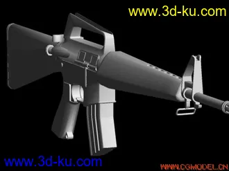 3D打印模型枪模集结号的图片
