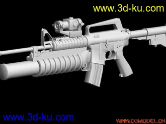 3D打印模型枪模集结号的图片
