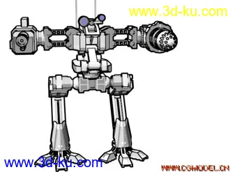 3D打印模型机甲集结号 第一弹的图片