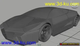 3D打印模型跑车的图片