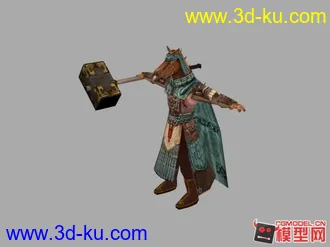 原创角色模型的图片