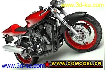 最新摩托车3d模型的图片2