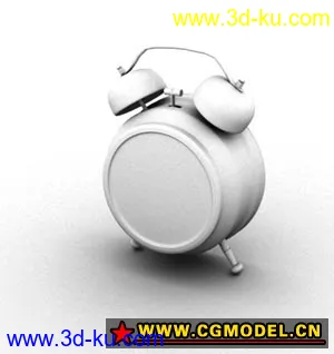 3D打印模型钟！~第一次发帖哦~初学今天新做~希望大家支持~的图片