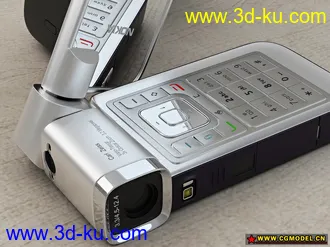 3D打印模型5还是NOKIA 这次是N93i，不知道有没有上次的好了的图片