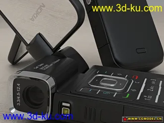 3D打印模型5还是NOKIA 这次是N93i，不知道有没有上次的好了的图片