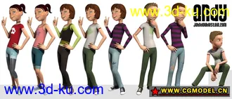 国际人物模型的图片