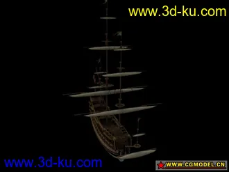 3D打印模型海盗船的图片