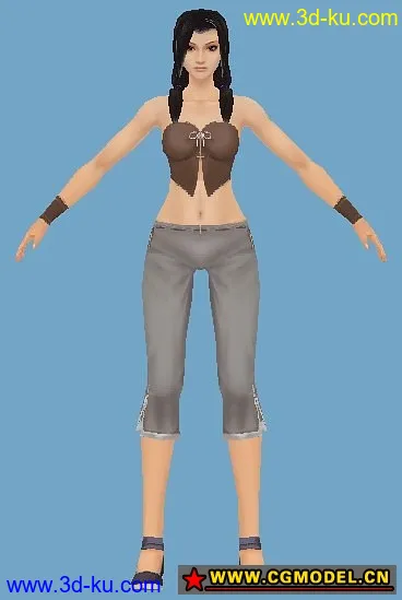 ZX Online Female Character模型的图片1