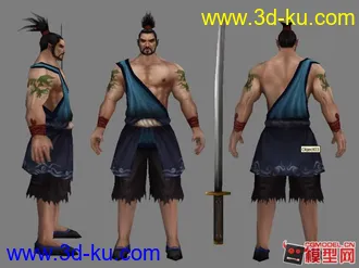 3D打印模型男倭寇的图片