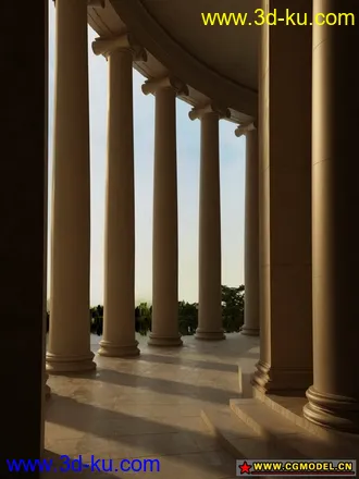 3D打印模型欧式走廊的图片