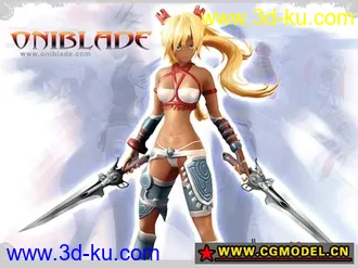 3D打印模型奥尼之刃（鬼刃）老毛子的~！~~的图片