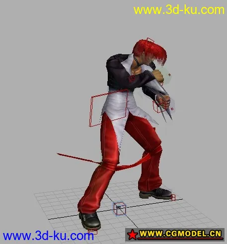 KOF3D八神庵模型~~~~的图片2