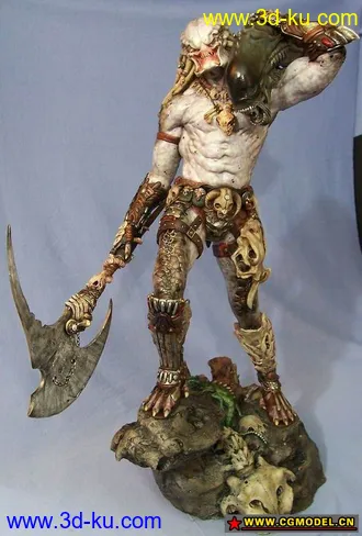3D打印模型新手习作.. AVP2铁血.的图片