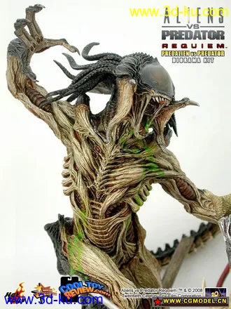3D打印模型新手习作.. AVP2铁血.的图片