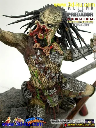 3D打印模型新手习作.. AVP2铁血.的图片