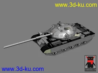 3D打印模型５９Ｄ式坦克的图片