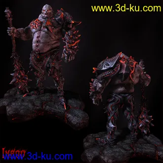 第3届全球游戏美术艺术家比赛冠军作品模型重量级放出!【申精】的图片