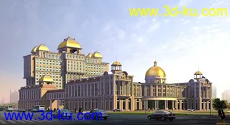 3D打印模型一欧试办公大楼的图片