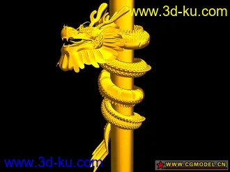 3D打印模型超帅金龙的图片