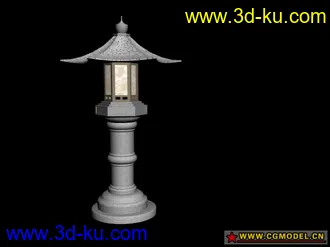 3D打印模型原创古建经幢。谁说要的？拿去用。的图片