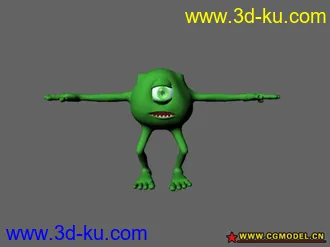 3D打印模型怪物公司的图片
