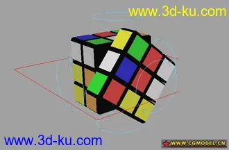 3D打印模型魔方的图片