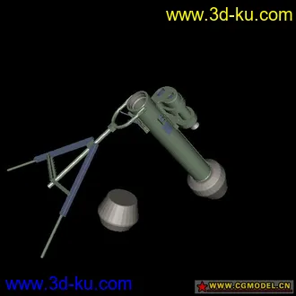 3D打印模型龙式导弹发射器的图片