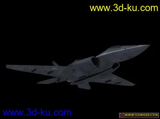 3D打印模型XA-20_Razorback_Strike_Fighter 低模 obj (提取自HAWX)的图片
