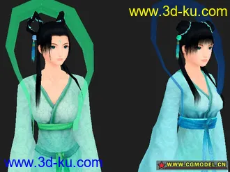 3D打印模型楚氏姐妹的图片