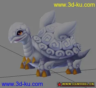 3D打印模型飞天乌龟的图片